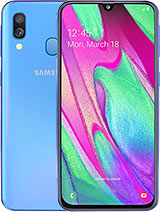 Best available price of Samsung Galaxy A40 in Uzbekistan